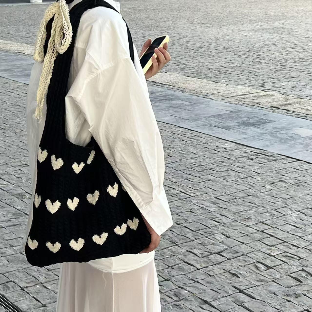 Korean Style Side Tote Bag