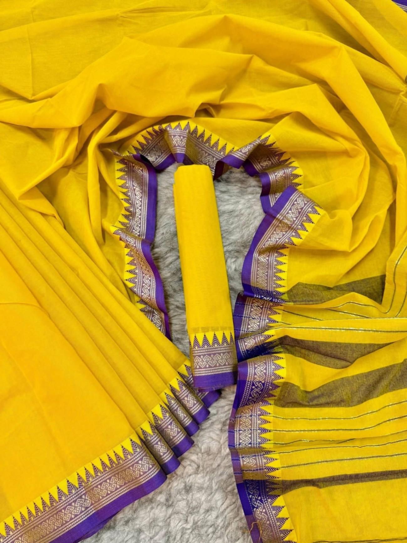 Premium Cotton Saree